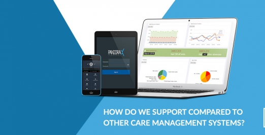 How do we support compared to other care management systems?