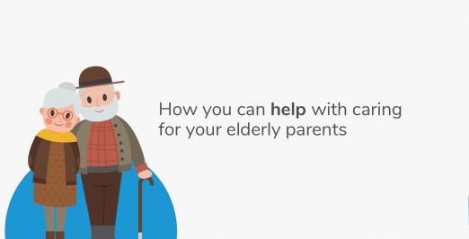 How you can help with caring for your elderly parents